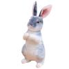 Soft Skin-friendly Rabbit Plush Toy Long Ears Realistic Rabbit Plush  Birthday Gift
