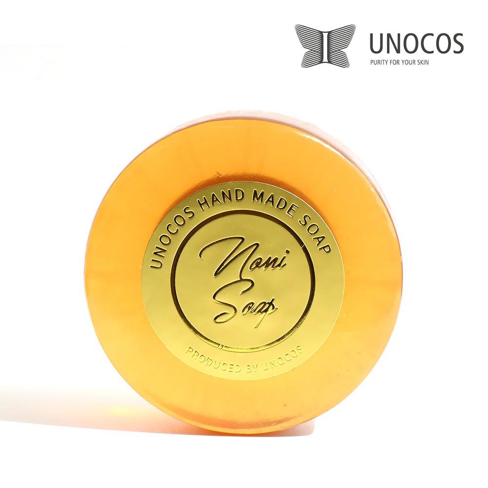 [Unocos] Noni soap gift set 3 pieces face wash handmade natural soap