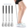 Telescopic Shoehorn Stainless Steel Shoehorn Folding Shoe Lifter Convenient Shoe Fitting Tool for Various Boots Shoe