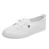 Summer New 2025 Trendy Girl Little White Shoes Personalized Fashion Simple Leisure Travel Japanese Women's Board Shoes Female Versatile