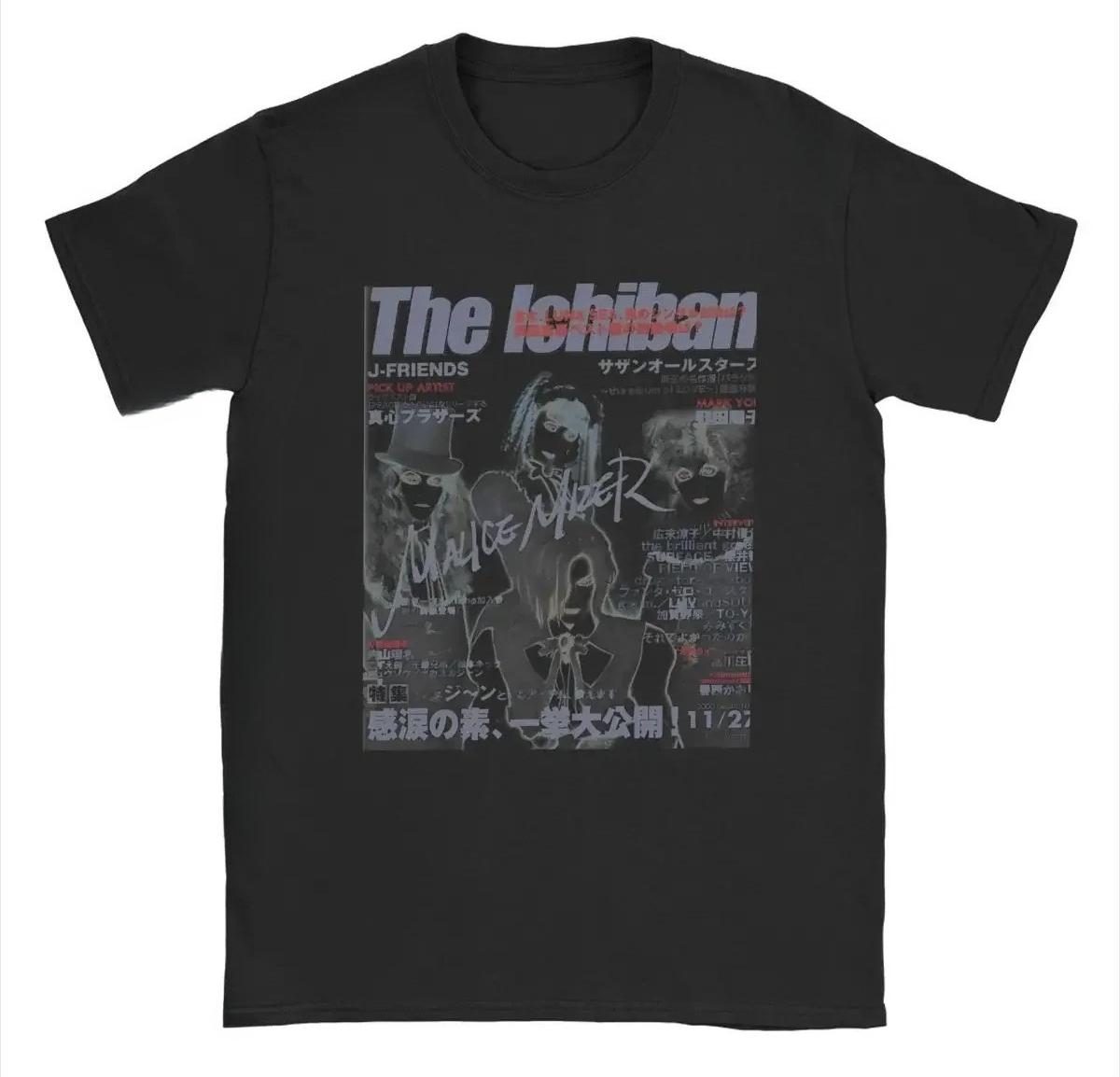 

New 2026 Malice Mizer Band Music Rock Journey 3D Printed Neutral Tshirt Shirt Street Comic Short Sleeve Harajuku Top Clothing L