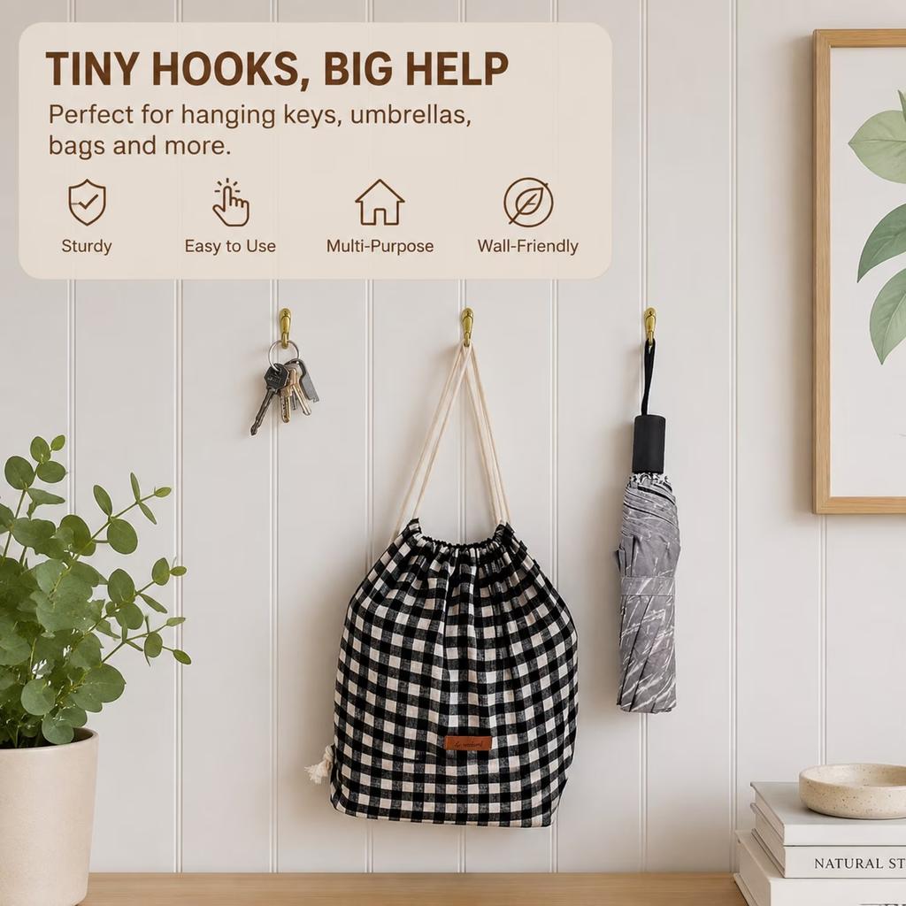 30 PCS Crochets à Poussoir pour Accrochage Mural, Clous pour Accrochage de Photos, Punaises Décoratives Multicolores pour Tableau d'Affichage