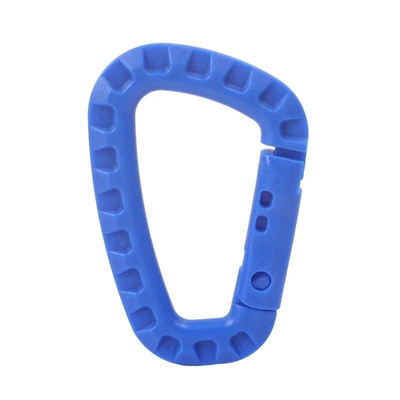 1/5pcs Tactical Backpack Buckle Fast Tactical Carabiner Plastic Hook D Shape Mosqueton EDC Gear for Outdoor Camping Accessories