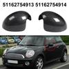 ABS Carbon Texture Rearview Mirror Cover Cap Compatible with For Mini Cooper R55 R56 R57 R58 R60 R61 Exterior Mirror Housing
