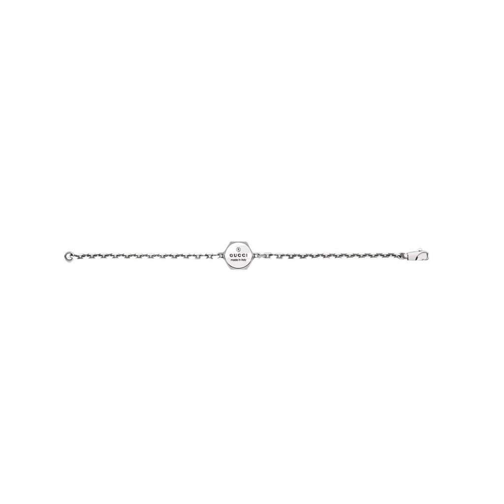 Gucci Letter Logo 925 Silver Bracelet Unisex bracelet 779169-J8400-8106