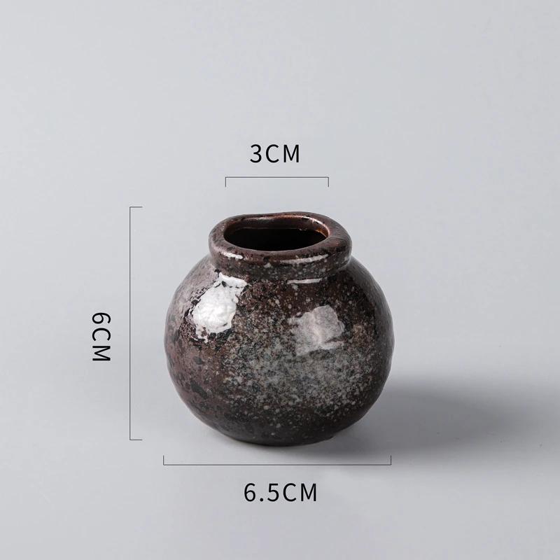 Decoration Shop Plate Ceramic Kitchen Household Tableware Japanese Sashimi Sushi Small Can Egg Bottle Dry Ice Cup Creative Plate