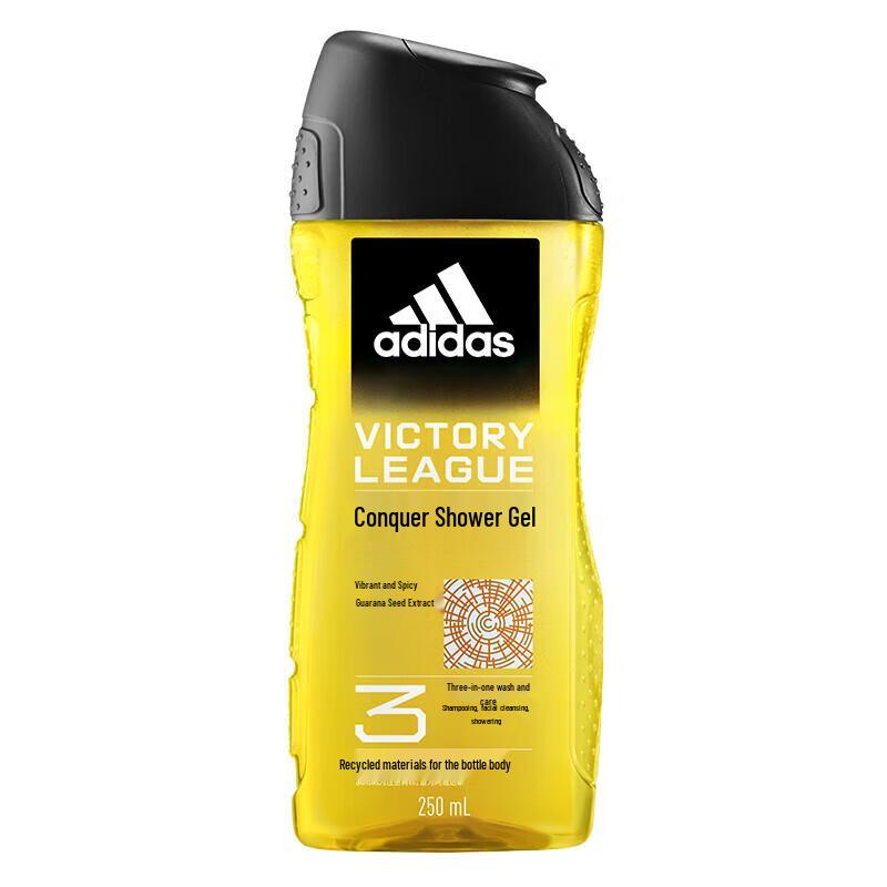 Adidas Men's 3-in-1 Shower Gel Conquer