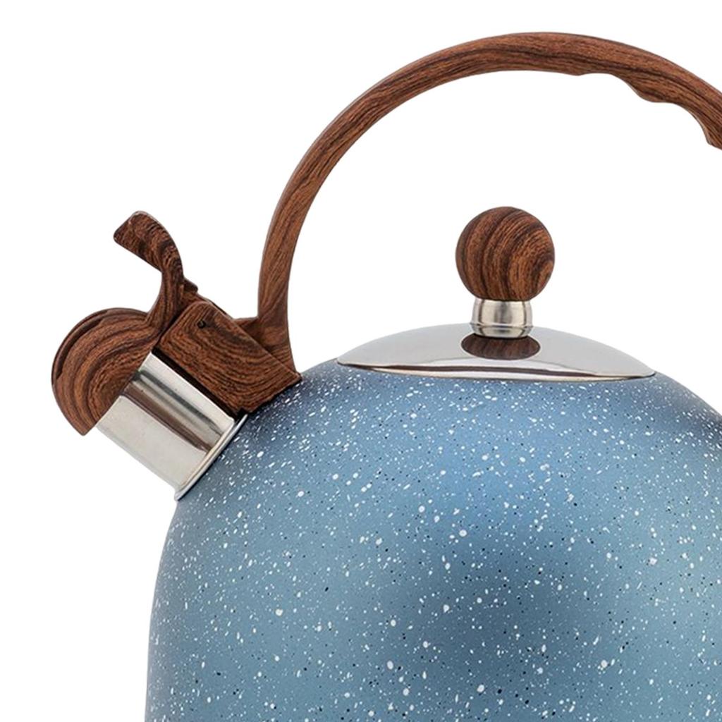 Whistling Tea Kettle Tea Pot Water Kettle Bakelite Handle Loud Whistle for Gas Induction Gas Electric Applicable