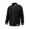 Herrenmantel Herbst Einfache Baseballuniform Sportlicher Trend Herrenoberteil Stehkragen Freizeitjacke Jacke