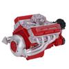 V8 Engine Building Resin V8 Car Engine Model Desktop Display Ornament Home Decoration for Teens Adults