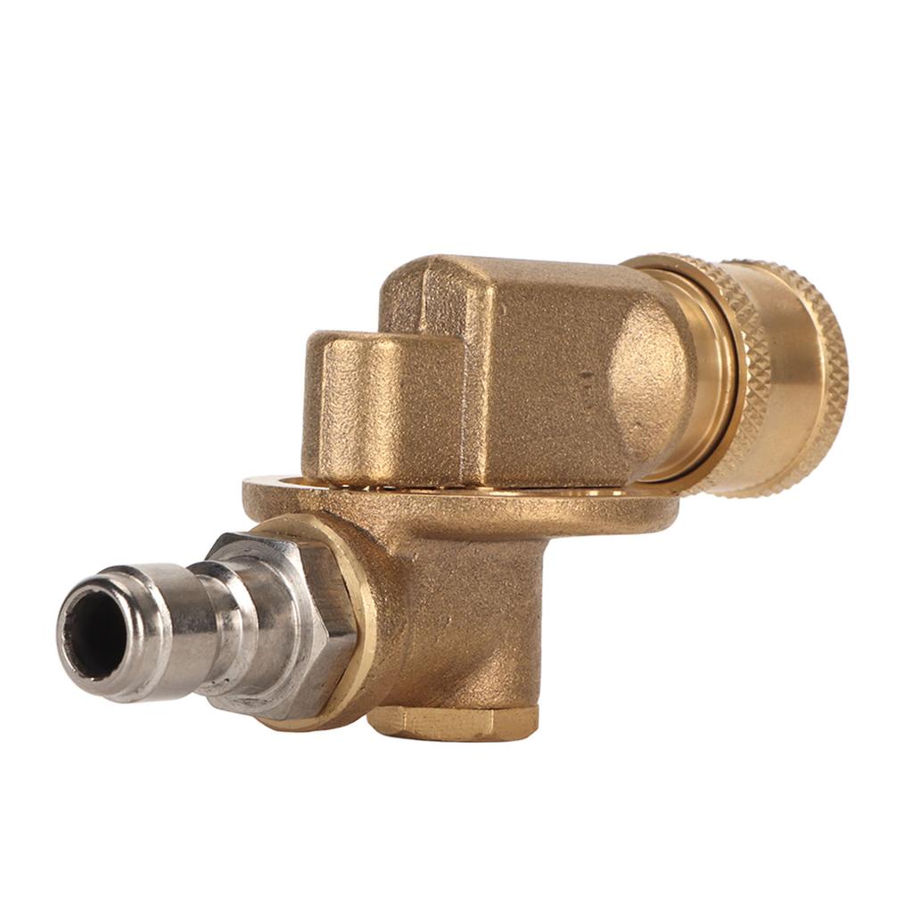 Schnellverbindungs-Schwenkkupplung 1/4 Zoll für Hochdruckreiniger-Düse Einstellbar 4500 PSI Gartenbedarf 7 Stufen