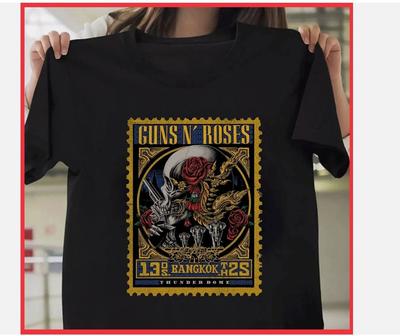 Guns N Roses 2025 Welttournee Bangkok Konzert T-Shirt