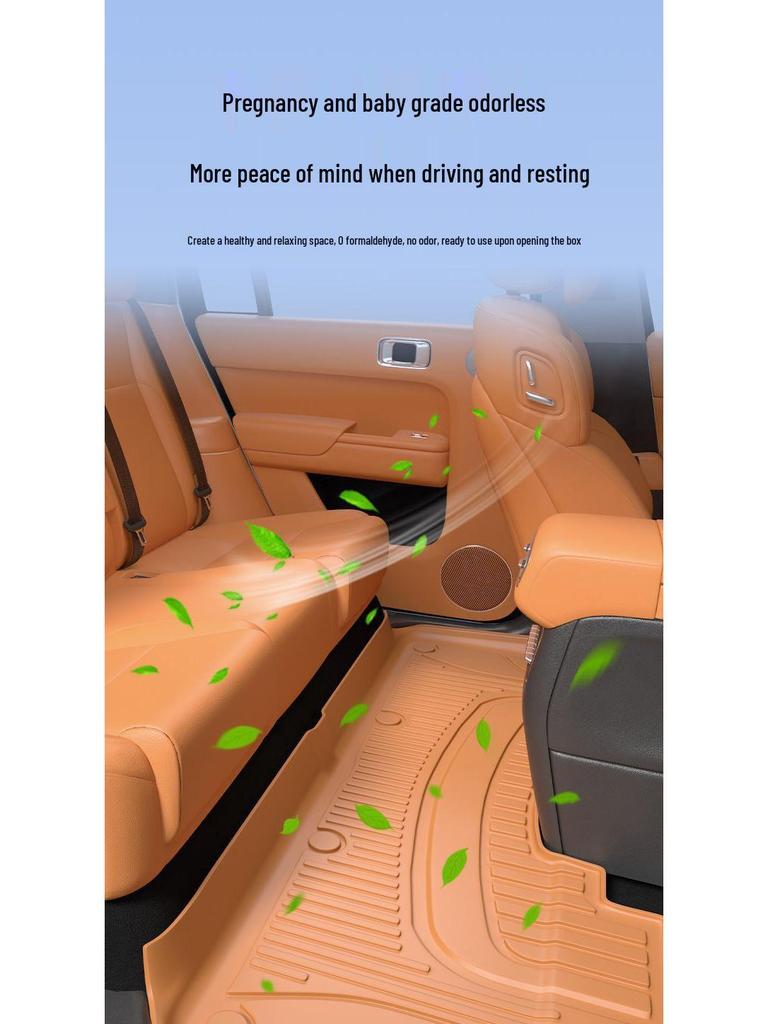 Compatible with Galaxy Starship 7emi: Starry Sky TPE Car Floor Mats