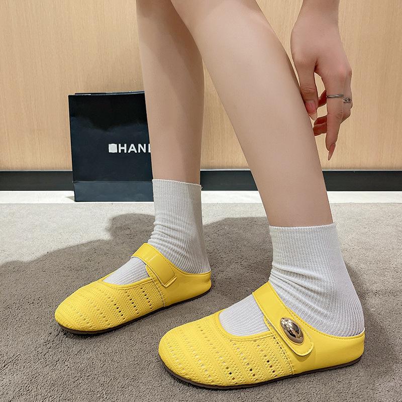Casual and Comfortable Flat-bottomed Cool Slippers Women's 2025 Summer New Bag Head Half Slippers French Retro High Temperament Women's Shoes