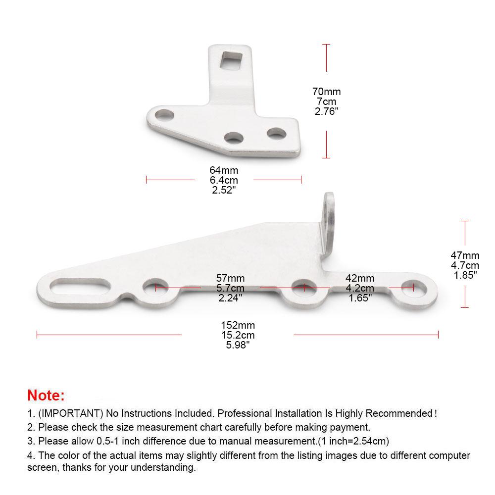GM TH400/TH350/TH250 Cable Bracket & Shifter Lever Kit