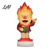 Classic Holiday Cartoon Characters Christmas LED Lighted Blow Molded Decoration Retro Character Porch Display Figure for Outdoor Yard Lawn,