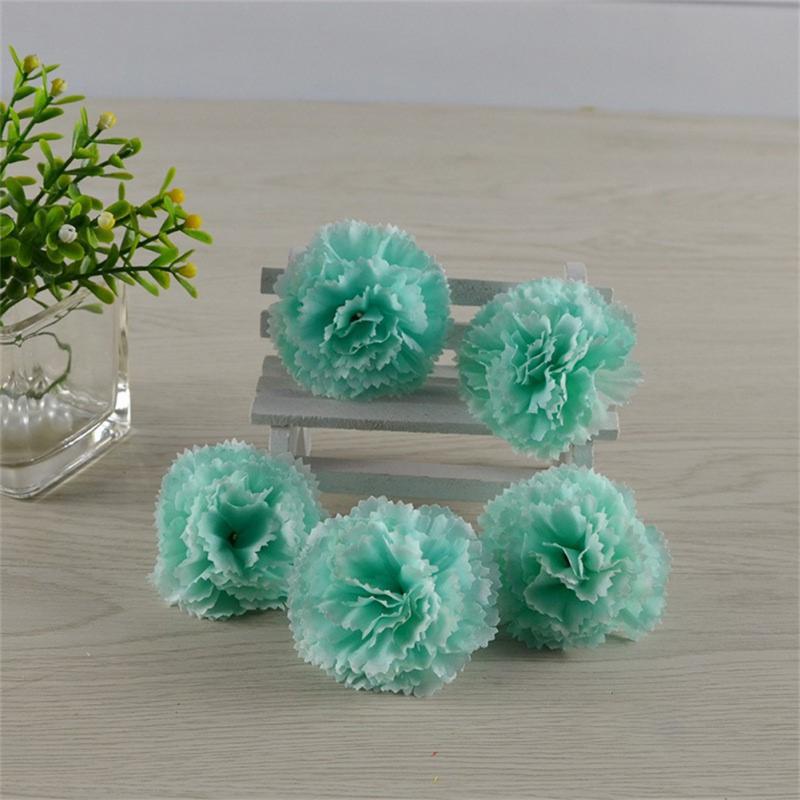 Forever Flowers Natural Looking Soft Party Decoration Imitation Carnation Real Touch Latex Household Accessories Silk Flower