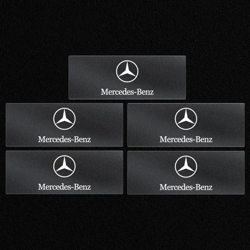 Auto Vordersitz Kopfstützen Abzeichen Aufkleber Auto Seitenfenster Aufkleber für Mercedes Benz AMG W204 W205 W212 W213 W177 W176 W117 X253 W247