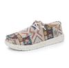 Popular Couple Dude Loafers Trendy Casual Shoes Men's Canvas Shoes Foreign Trade Foot Cover Lazy One Pedal Men's Shoes