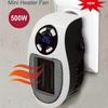 Compact Mini Heater with Remote Control for Home and Office