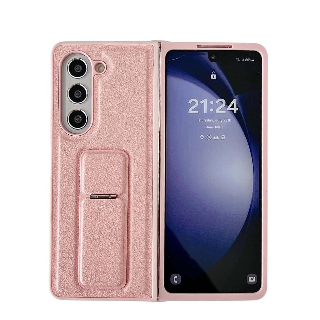 PU Leather Phone Case for Samsung Galaxy Z Fold with Kickstand Protective Cover Compatible with Multiple Models Fold 7 6 5 4 3