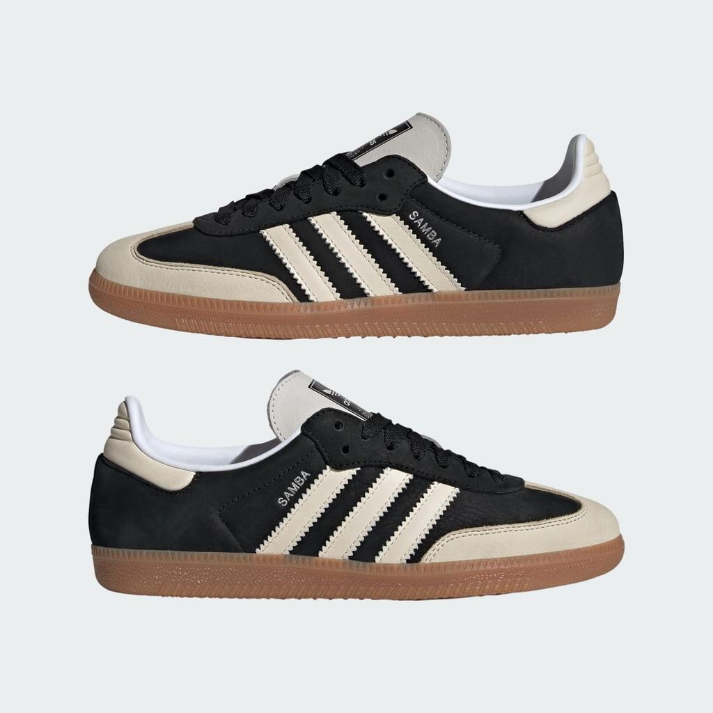 adidas Samba OG W IE5836 Unisex Originals Sneakers Core Black / Wonder White / Silver Metallic