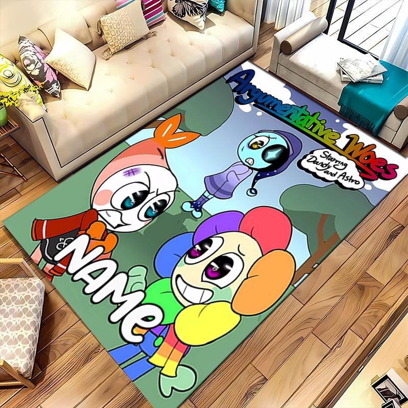 Custom personalization game Dandy's World Area Rug - Perfect For Kitchen, Bathroom,Laundry Room Decor Large Size Available,Gift All Seasons