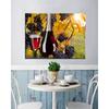 Grape Wine Photo Modern Wall Food Art Canvas Print Poster Alcohol Drink Nosh Picture for Kitchen Dining Room Home Decor Cuadros