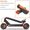 Orange Black Cycling Handle Grips Soft Rubber Electric Scooter Handlebar  Cycling Accessories