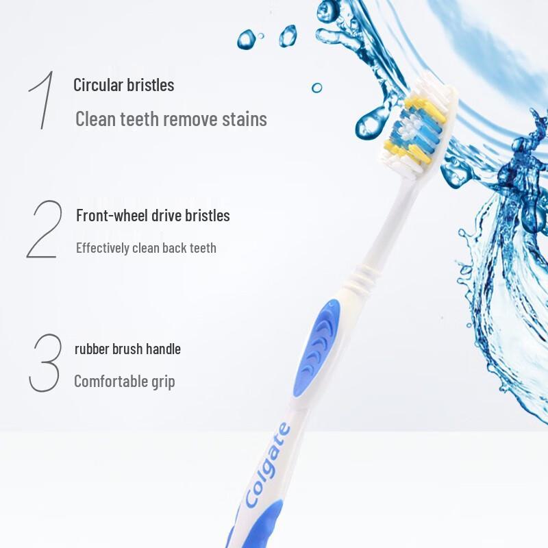 Colgate Triple Clean Medium Bristle Toothbrush