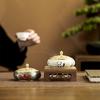 Ceramic Incense Burner with Incense Handmade Smudging Burn Bowl for Stick or Coil Incense Sage Cones Frankincense and Mosquito