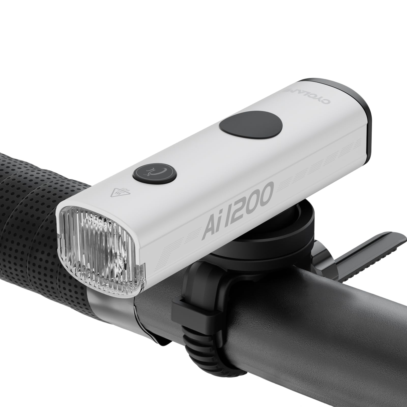 

Bicycle Light, Large Capacity 2500mAh, USB-C Rechargeable LED, Hanging 1200 белый