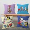 Korean Idol Pillow Cover for Bedroom Room and Living Room Sofa Decorative Cushion Cover