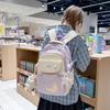 Schoolbag High-value New Star Backpack for Junior and High School Girls, Large-capacity Load Reduction, Cute Schoolbag for Primary School Students