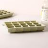 Silicone Ice Cube Trays with Lids: 15-grid & 24-grid Food-Grade Molds 