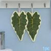 Leaf Wipe Hand Towel Coral Fluff Towel Kitchen Cleaning Household Soft Absorbent Creative Hanging Bathroom Hand Towel