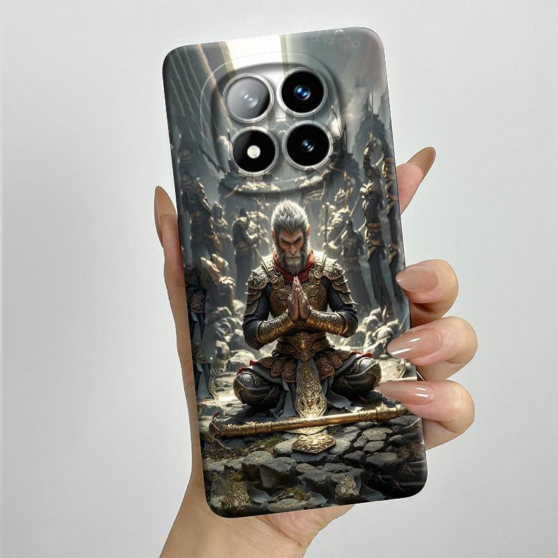 Für Redmi Note 14 Pro Plus 5G Hülle Note14 Pro+ 5G Weiche Silikon Handyhülle Süß Bemalte Modische Cartoon-Bedruckte Rückseite