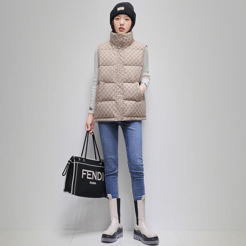 

YAYA Unisex Stand-Collar Down Vest M