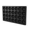 Black Takoyaki Maker Pan Nonstick Quail Egg Baking tray  for Brunch Breakfast