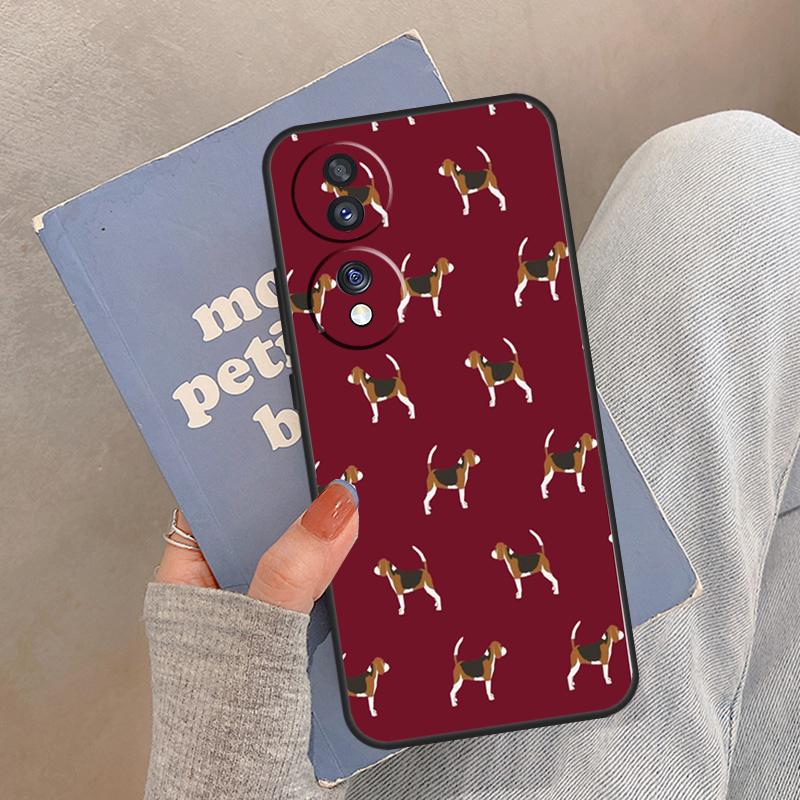 

Beagle Dog Cute Cartoon Case For Honor Magic 8 7 6 5 Pro Cover For Honor 400 200 X9c X9b X9a X8a X8b 50 70 90 Lite Honor 90