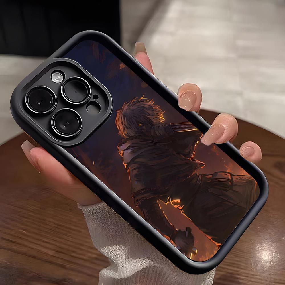 Vinland Saga Anime Phone Case For IPhone 17 Pro Max 15 Pro 16 14 Plus 12 13 Mini 11 Pro Shockproof Soft Cover