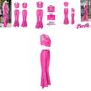 Trendiges Barbie Ken Filmcharakter Cosplay Outfit Polyester, Personalisierte Streetwear, In Mehreren Größen Erhältlich