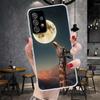 Cute Cartoon Giraffe Animal Soft Phone Case For Samsung Galaxy A12 A22 A32 A52 A72 A02S A51 A50S A71 A70 A31 A20S Note 20 Ultra