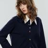Women's Winter Embroidered Animal Knit Cardigan
