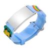 Vnox Free Engraving Medical Bracelets for Boys Girls,Adjustable Colored Cartoon Butterfly Car Silicone Bangle,Emergency Bracelet