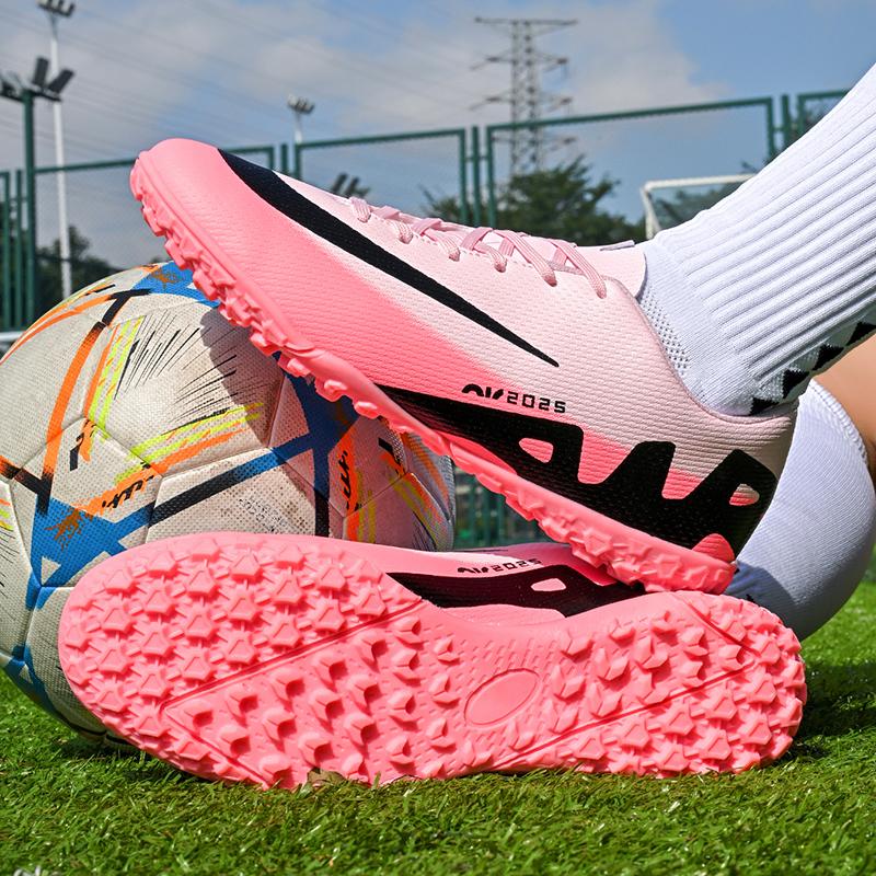 Original Men Football Shoes TF/FG Indoor Society Cleats Soccer Shoes Professional Fast Football Field Boots Grass Training Match