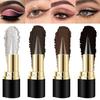 Glatter Gel-Eyeliner-Stift Wasserdicht Silber Schwarz Hohe Pigmentierung Wischfest Eyeliner-Stift Mehrfach verwendbar Lidschatten Make-up Kosmetik
