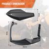 KEMIMOTO ATV Handlebar Protector Kit Hand Guard Wind Deflector for Can-Am Outlander DS G2 G2L G2S 450 500 650 800 1000 Renegade