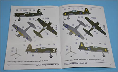 Drawnings 1/48 Vultee Vanguard Mk.1/J10 Plastic Model Kit DWS48050