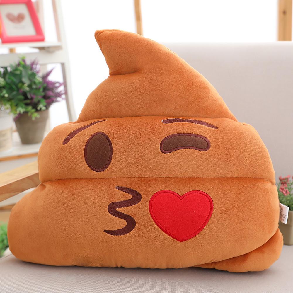 Creative Shit Baba Shit Bucket Poop Personality Expression Throw Pillow Doll Plush Toy Men And Women Funny Birthday Gift